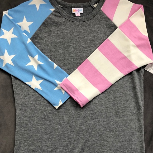 NWT LuLaRoe Flag Randy S - Picture 2 of 2